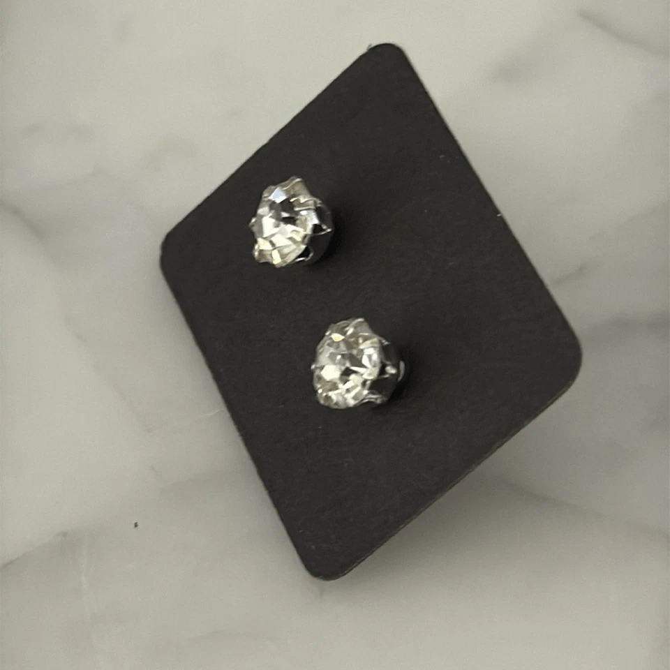 Aretes de cristal para hombre | 3 pares en tallas mixtas | Listo para regalo Foto 4 de 4