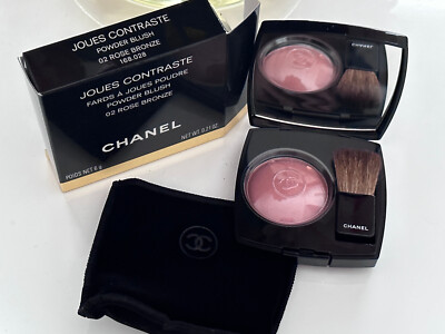 -CHANEL シャネルルージュ、ファンデーション、　チークカラー JOUES CONTRASTE INTENSE Cream-to-powder blush Rose radiant | CHANEL