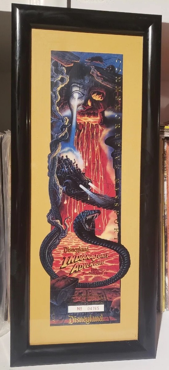 official Disneyana convention  パスポート Indiana Jones™ DISNEYLAND Opening Day COMMEMORATIVE PASSPORT