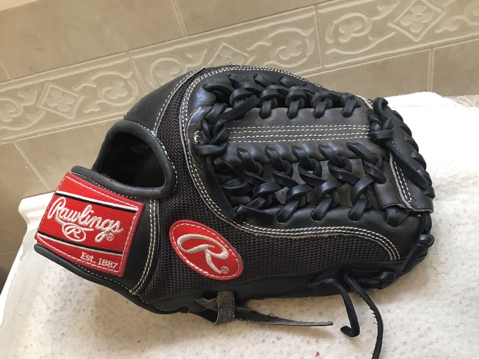 rawlings mesh baseball glove