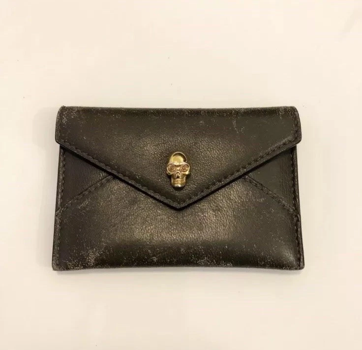 Alexander mcqueen envelope card clearance holder