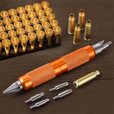 Case Prep Multi Tool Primer Pocket Cleaners Reamers For Removing Crimps Aluminum