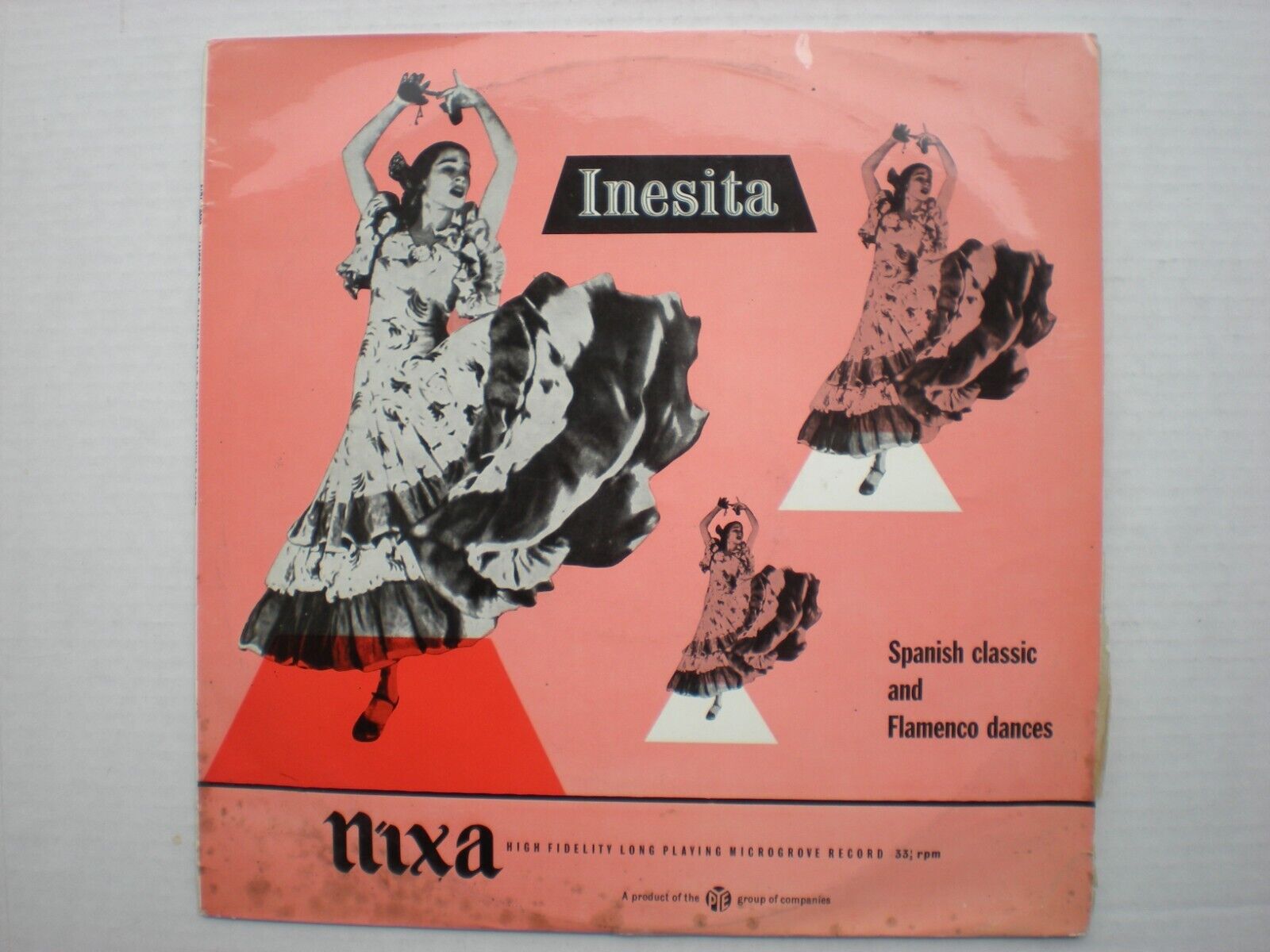 Juan Martinez Pablo Miquel Inesita Spanish Classic & Flamenco Dances lp Nixa Pye