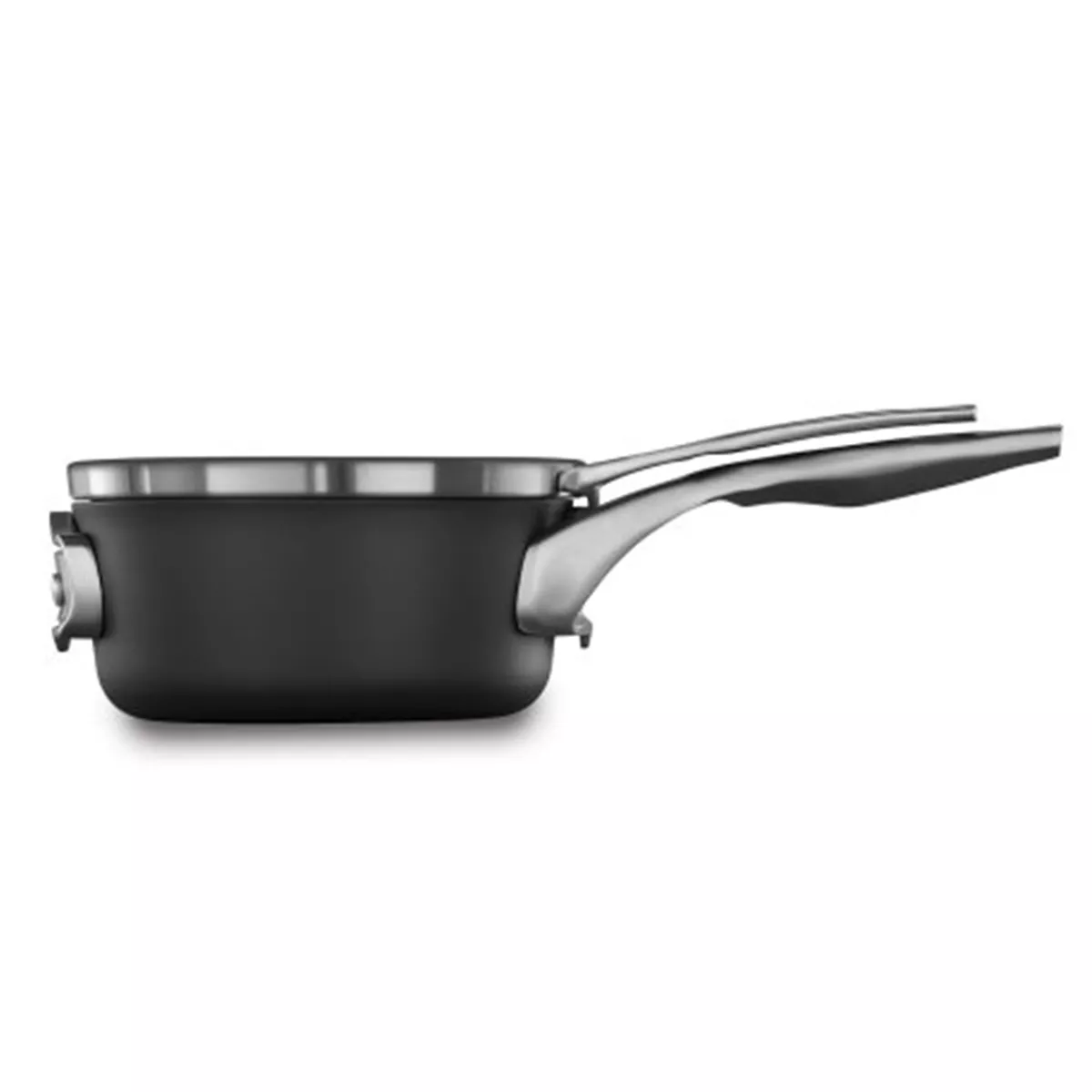 Calphalon Premier Space Saving 1.5 Quart Hard Anodized Nonstick Saucepan  w/Lid