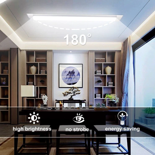 2TIg 40W 120cm LED Röhren 4000K Feuchtraumleuchte Werkstatt Deckenleuchte Lamp - Bild 10 von 15