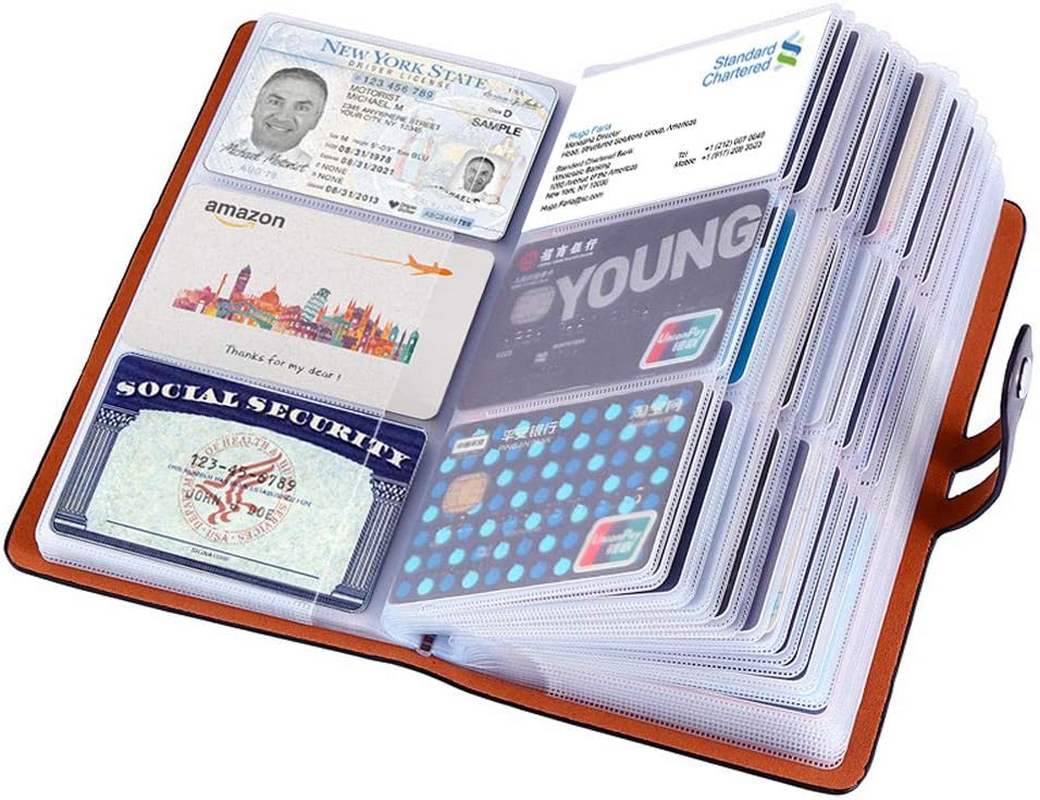 Slim Plastic Credit Card Holder for Multiple Cards – Compact & Organized-image