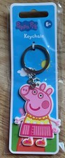 Peppa Pig Rubber Keyring Bag Charm keepsake