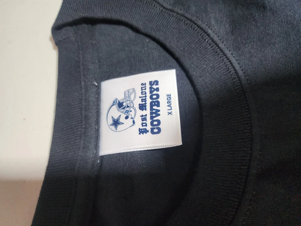 Camiseta Post Malone x NTWRK x Dallas Cowboys Manga Larga Talla EXTRA Grande NUEVA Foto 3 de 4