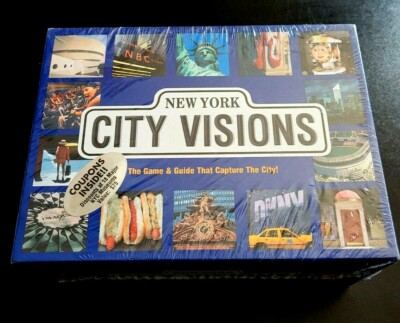 New York City Visions Trivia Game; New/Sealed Box; 2-16 Players; Age 10+