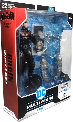 Figura McFarlane Toys DC Multiverse Robin de 7 pulgadas con efectos de congelación de hielo - Imagen 11 de 12