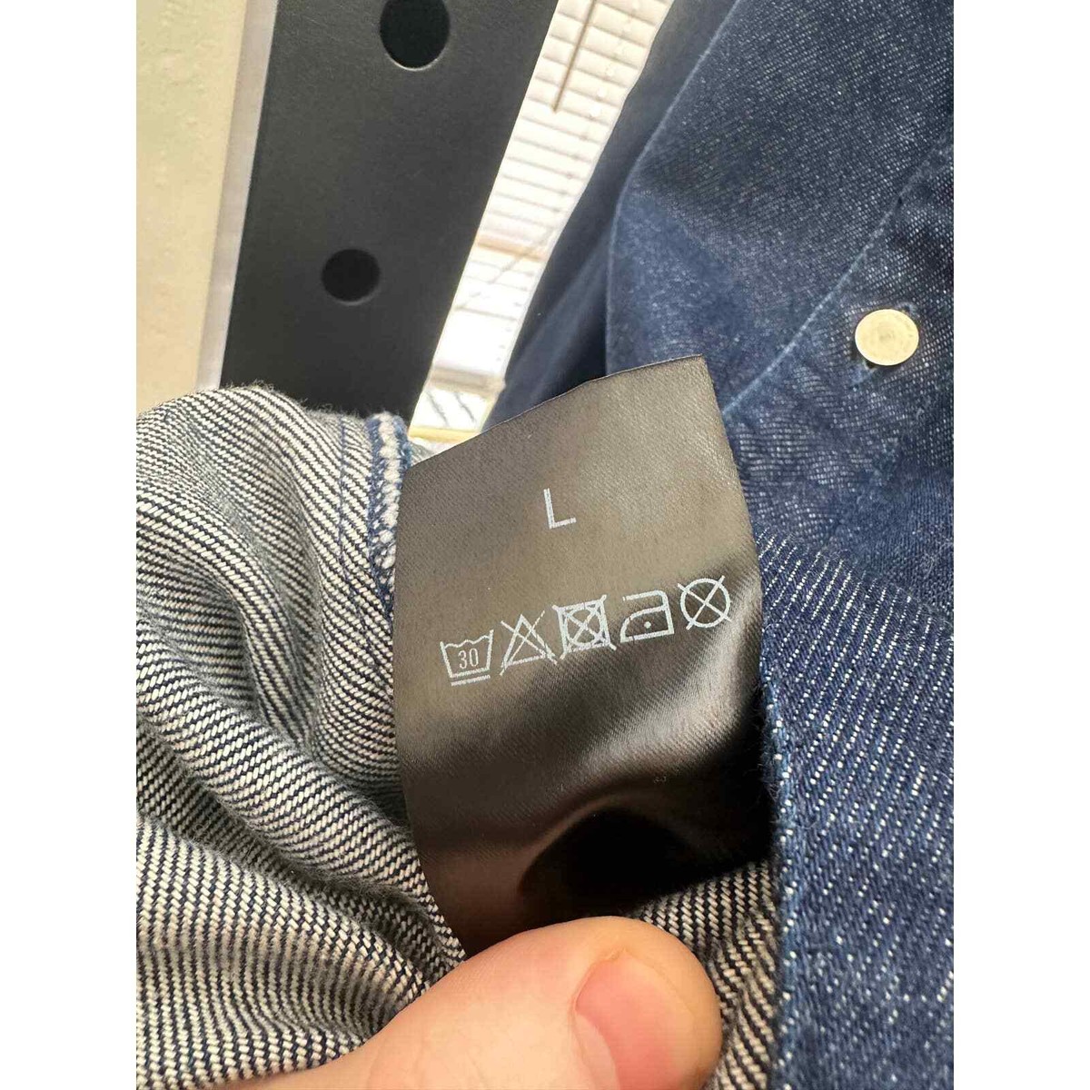 Raf Simons Carry Over Denim Shirt - Large | eBay Raf Simons Carry Over Denim Shirt - Large | eBay
