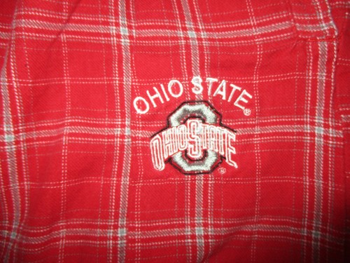 OHIO STATE BUCKEYES FLANNEL PAJAMA 