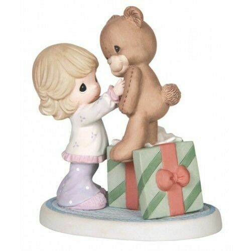 Precious Moments Company Girl With Teddy Bear Figurine 141009 for sale ...