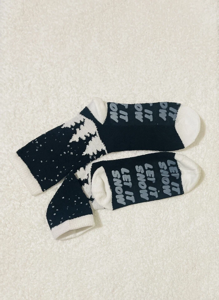 6 pares de calcetines cálidos para mujer talla 9-11 negros para mujer zapatos tallas 6-8 Foto 4 de 4