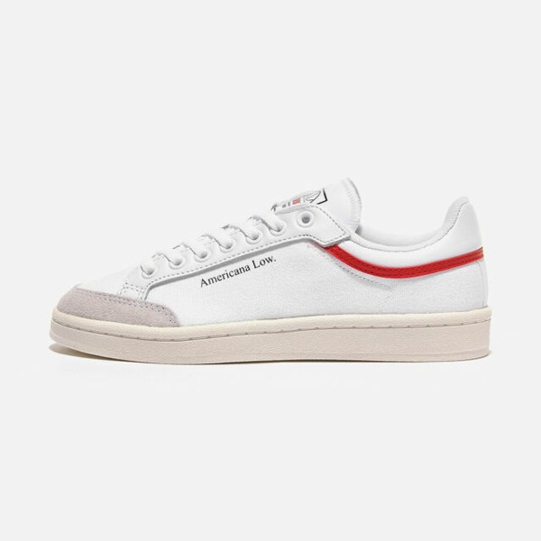 Férfi cipők adidas Americana Low Ftw White/ Glow Red/ Core White