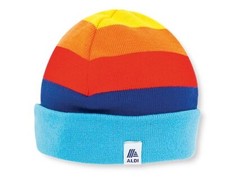NWT ALDI Gear RAINBOW Beanie   Limited Edition Fall 2023   One Size