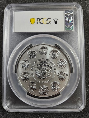 ๐ 2024 Mexico Libertad 5 oz .999 Silver Reverse Proof Mexican Coin PCGS PR70 - Picture 2 of 2