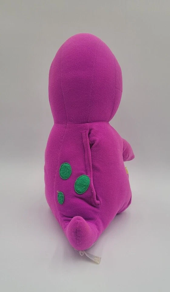 Juguete de peluche de dinosaurio Playskool Talking Barney de colección 1992 Lyons Group 71245 en muy buen estado Foto 4 de 4
