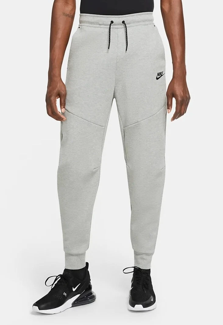 Men's Nike Black/Dark Grey Heather/White Tech Fleece Jogger - XL :  Clothing, Shoes & Jewelry 