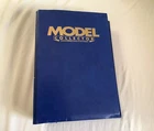 12 MODEL COLLECTOR MAGAZINES IN BLUE FOLDER  2000/ 2001 + 1997 MODEL PRICE GUIDE