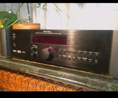Rotel RSP-1066 Surround Sound Processor With 11.6 Monitor To Set Up