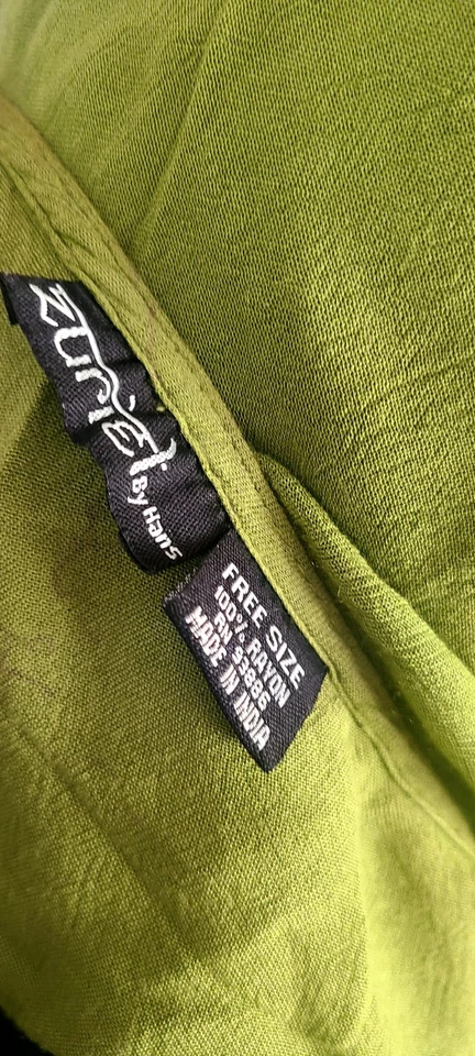 Зеленое богемное платье бабочки Zuriet By Hans - Изображение 2 из 4