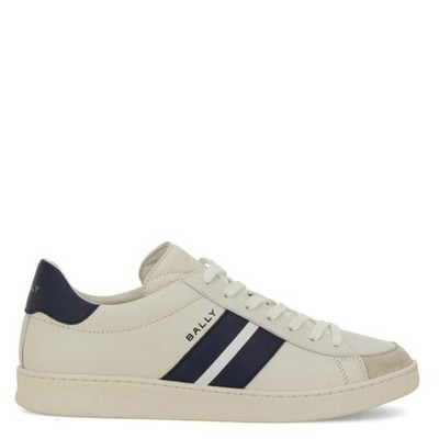 Bally Thiago Low-Top Leather Sneakers, Brand Size 5 ( US Size 6 )