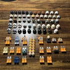 Lego Star Wars Minifigures Pilot Parts Lot Great Condition Lot #5
