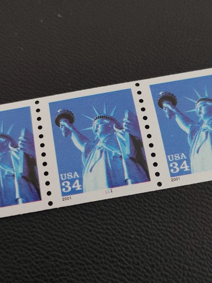 US Stamps Sc#3476 Statue of Liberty Coil of PNC3. MNH. Free Shipping! - Image 3 of 3