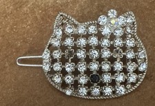 Hello Kitty Rhinestone Hair Barrette