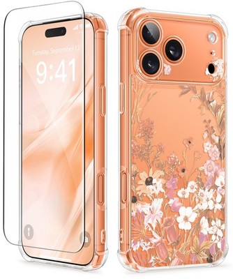 for iPhone 17 Pro Case, with Screen Protector+Full Camera Protection, [NonYel...