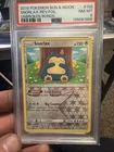 PSA 8 Snorlax Cosmos Reverse Holo 158/214 Unbroken Bonds Pokemon NM-MT Card