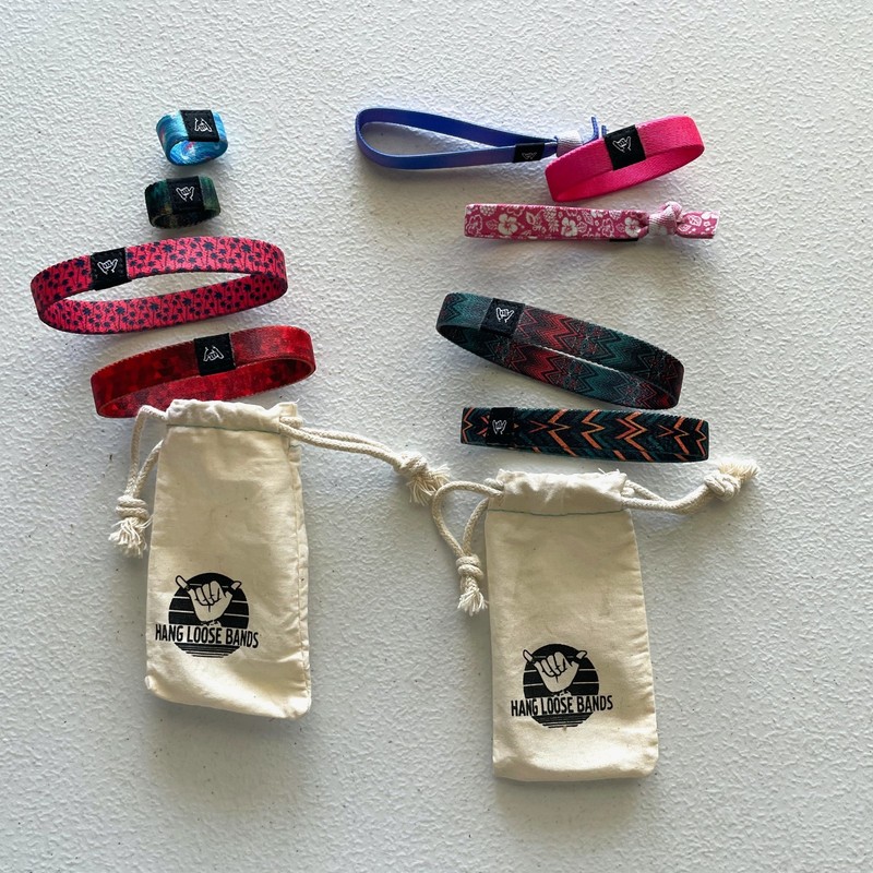 Lot of 9 Hang Loose Flexible Bands  & Rings - NEW