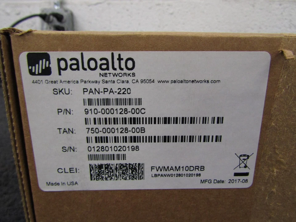 Palo Alto Networks PA-220 Firewall Security Appliance PAN-PA-220 - SEALED - Image 4 of 4