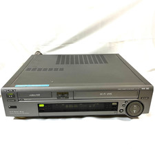 Sony WV-H5 Hi8 8mm VHS Combo VCR Deck Video Cassette Recorder Player Tested