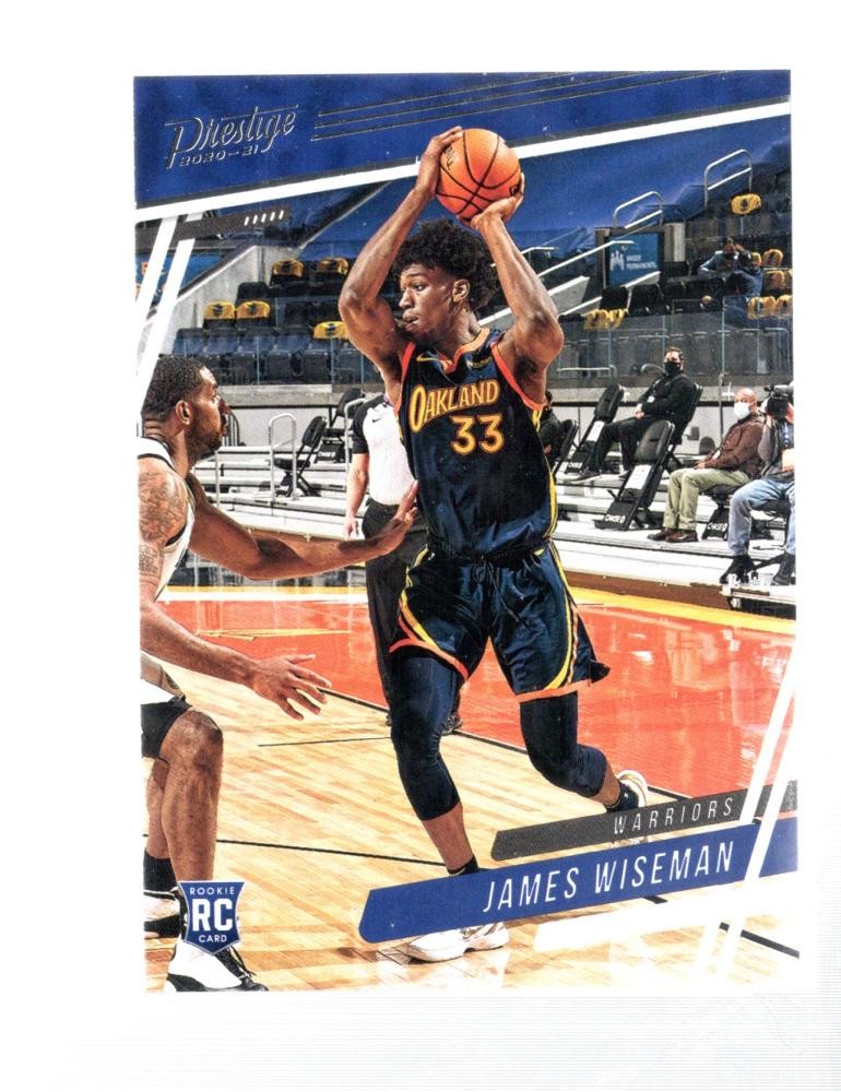 2020-21 Panini Chronicles #52 James Wiseman Pink