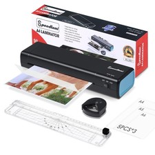 90 Seconds Fast preheat,4 in 1 Laminator Machine,Home laminator,A4 Laminating...