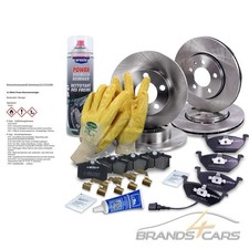 ATEC BREMSSCHEIBEN+BREMSBELÄGE BREMSKLÖTZE ZUBEHÖR VORNE+HINTEN FÜR VW GOLF 4 1J