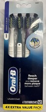 Oral-B Advance Pro-clean Crossaction Soft Toothbrush - 4 X Value Pack NIB