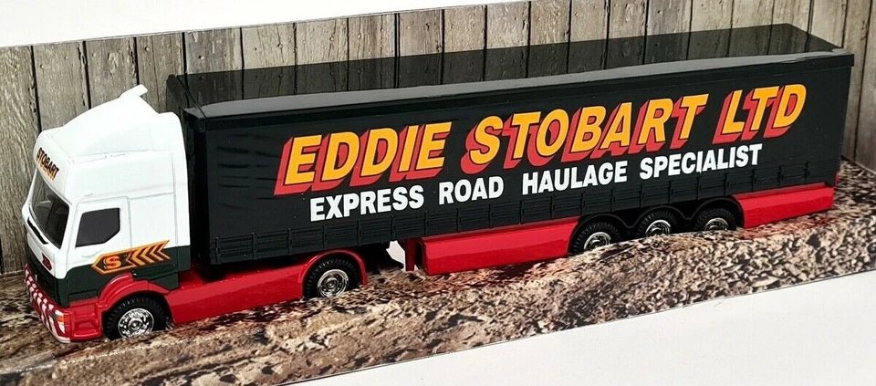 Corgi 1/64 59538 Eddie Stobart Renault Curtainside Trailer Diecast Truck - Image 3 of 3