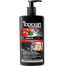 Topexan Carbon Detox Gesichtsreinigungsgel mit Pflanzenkohle 200 ml
