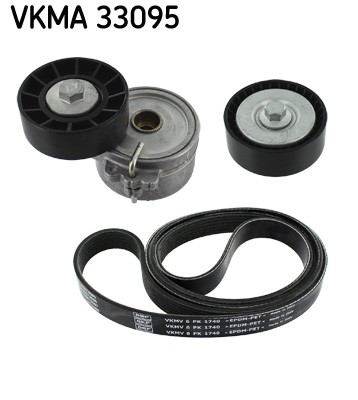 Multi-ribbed V-belt kit VKMA 33095 SKF for FIAT PEUGEOT CITROËN - Image 4