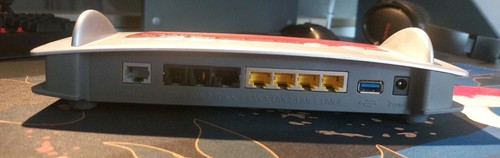 AVM FRITZBox 7490 WLAN Router Modem VDSL ADSL DSL WiFi AC + N MESH DECT VPN ISDN - Bild 5 von 6