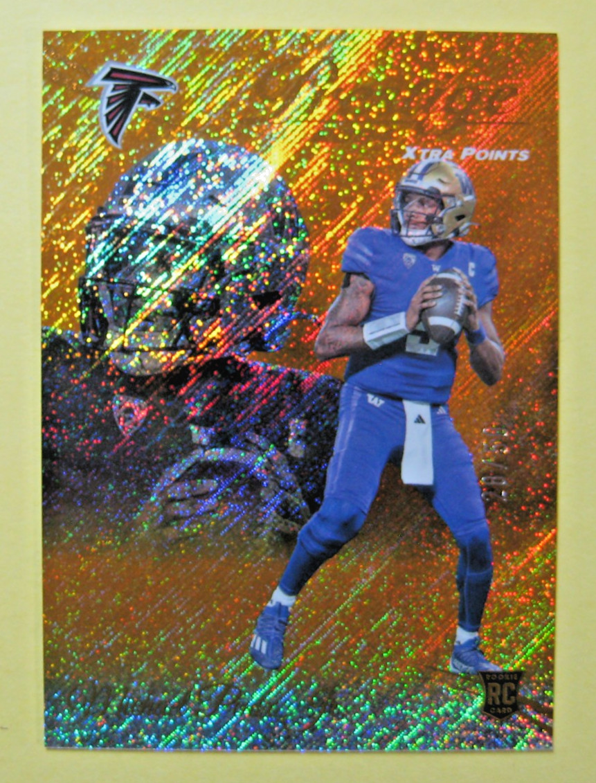 2024 Panini Prestige #335 Michael Penix Jr Xtra Points Premium Orange /50 Rookie