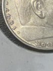 1937 D Germany 2 Reichsmark Silver Coin 62.5% Hindenburg Munich Mint WWII Era — photo 2