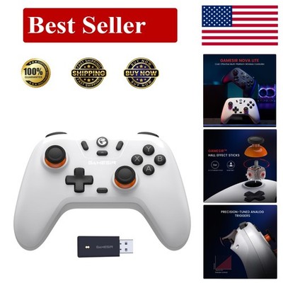 2.4G Bluetooth Controller with Hall Effect Trigger - Ergonomic Design for Gamers