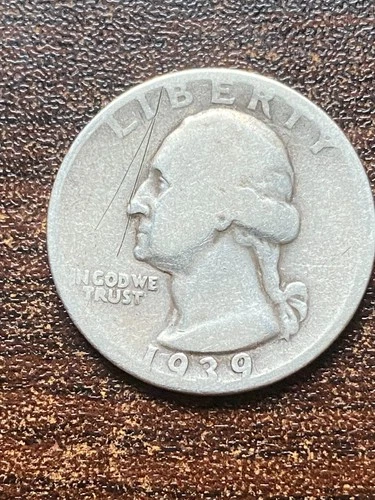 1939-S Washington Quarter — photo from another recent sale