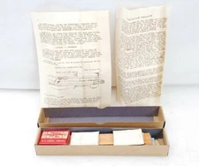 Vintage HO DMC Streamline Passenger Baggage Mail Car Kit Wood & Metal