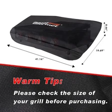 Royal Gourmet 40-Inch Griddle Cover Outdoor BBQ Tabletop Grill Protector