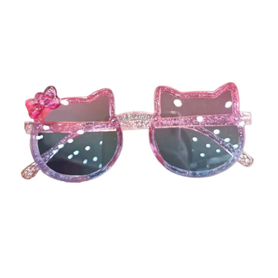 Gafas de sol protectoras solares para niños con moño de dibujos animados η Foto 2 de 4